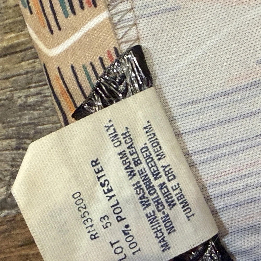 Vintage Carmelton USA Union‎ Made Blouse L Retro Abstract Top - Picture 4 of 10